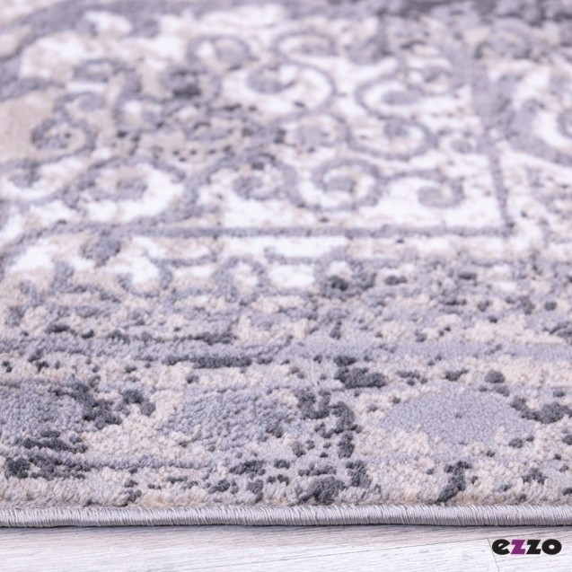 Χαλί Ezzo Venice 9668ACD Grey 200x250 Χαλί Ezzo Venice 9668ACD Grey 200x250