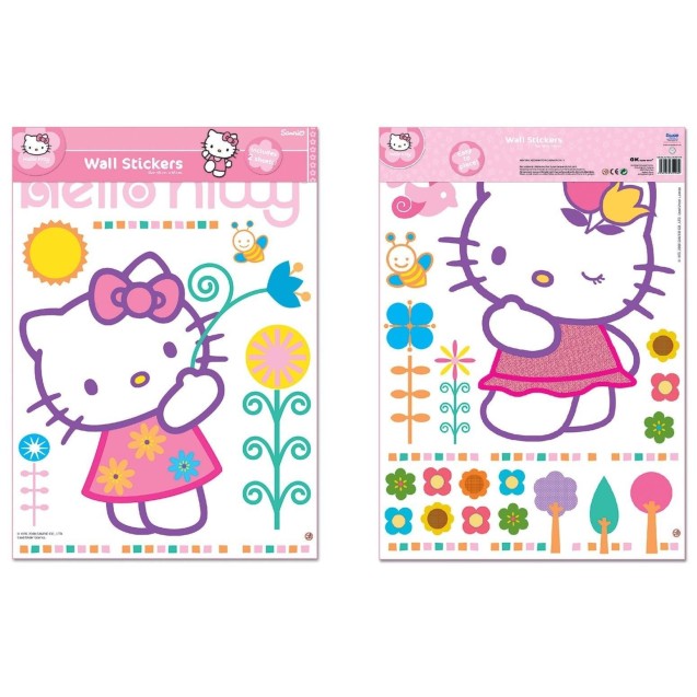 Αυτοκόλλητα Τοίχου Ango Hello Kitty Extra Large 5193 Αυτοκόλλητα Τοίχου Ango Hello Kitty Extra Large 5193