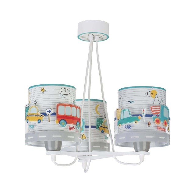 Παιδικό Φωτιστικό Οροφής Τρίφωτο Ango Baby Travel 61687 Παιδικό Φωτιστικό Οροφής Τρίφωτο Ango Baby Travel 61687