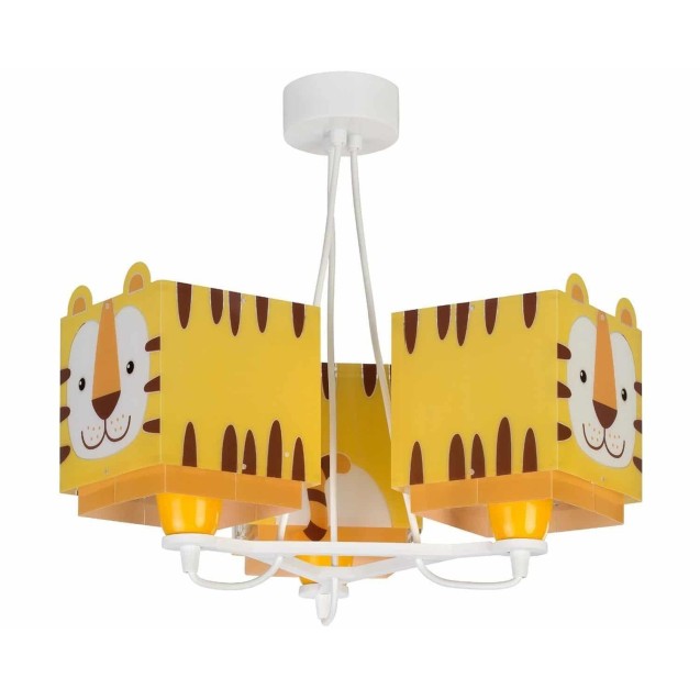 Παιδικό Φωτιστικό Οροφής Τρίφωτο Ango Little Tiger 64567 Παιδικό Φωτιστικό Οροφής Τρίφωτο Ango Little Tiger 64567