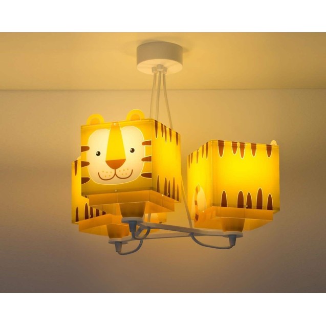 Παιδικό Φωτιστικό Οροφής Τρίφωτο Ango Little Tiger 64567 Παιδικό Φωτιστικό Οροφής Τρίφωτο Ango Little Tiger 64567