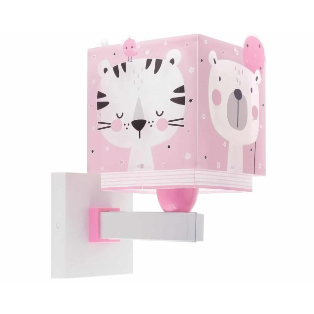 Παιδική Απλίκα Τοίχου Ango Baby Jungle Pink 63119 S Παιδική Απλίκα Τοίχου Ango Baby Jungle Pink 63119 S