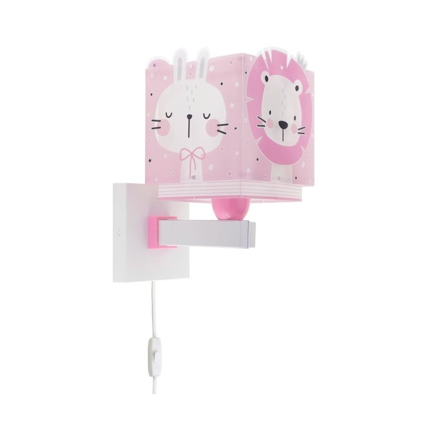 Παιδική Απλίκα Τοίχου Ango Baby Jungle Pink 63119 S Παιδική Απλίκα Τοίχου Ango Baby Jungle Pink 63119 S