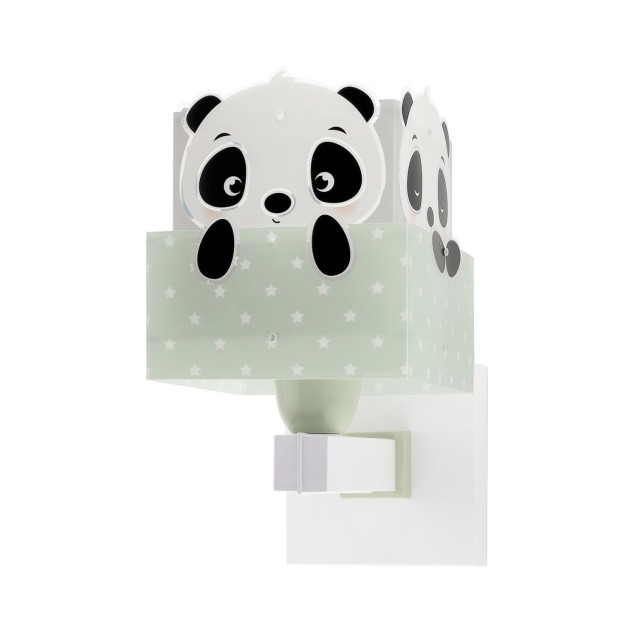 Παιδική Απλίκα Τοίχου Ango Panda Green 63169 H Παιδική Απλίκα Τοίχου Ango Panda Green 63169 H