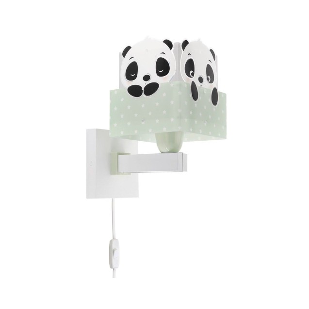 Παιδική Απλίκα Τοίχου Ango Panda Green 63169 H Παιδική Απλίκα Τοίχου Ango Panda Green 63169 H