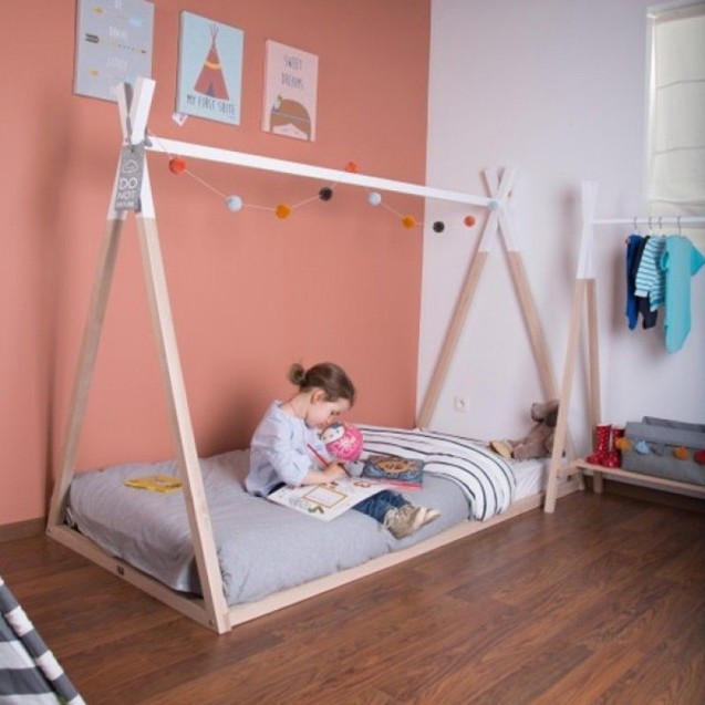 Πλαίσιο Κρεβατιού ChildHome Tipi Natural BR72581 70x140 Πλαίσιο Κρεβατιού ChildHome Tipi Natural BR72581 70x140