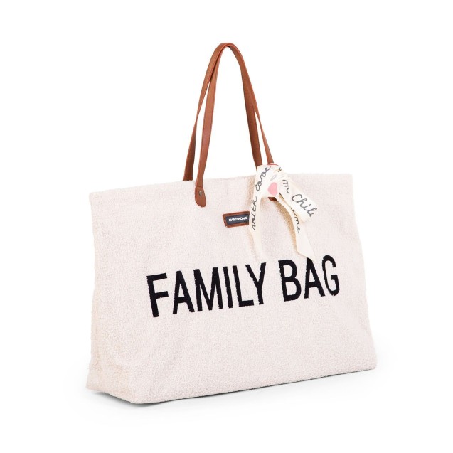 Τσάντα Αλλαγής ChildHome Family Bag Teddy Off White BR75451 Τσάντα Αλλαγής ChildHome Family Bag Teddy Off White BR75451
