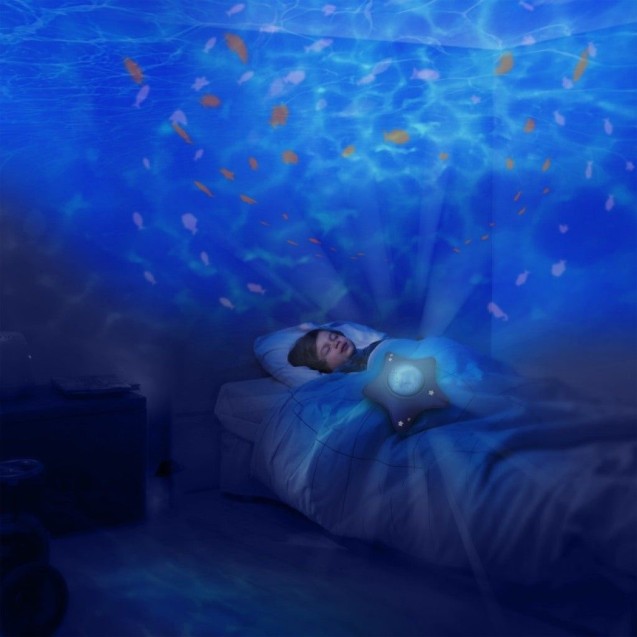 Μουσικός Προβολέας Pabobo Calm Ocean Blue BR76544 Μουσικός Προβολέας Pabobo Calm Ocean Blue BR76544