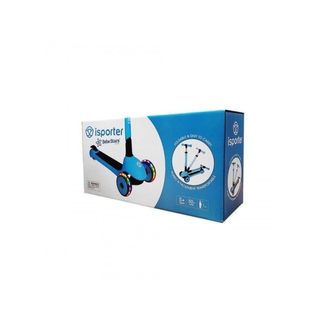 Πατίνι Bebe Stars Isporter Pro Blue 653-181 Πατίνι Bebe Stars Isporter Pro Blue 653-181
