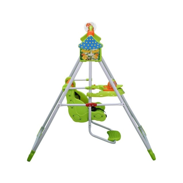 Παιδική Κούνια Bebe Stars Duck Green 020-174 Παιδική Κούνια Bebe Stars Duck Green 020-174