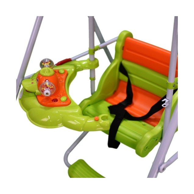 Παιδική Κούνια Bebe Stars Duck Green 020-174 Παιδική Κούνια Bebe Stars Duck Green 020-174