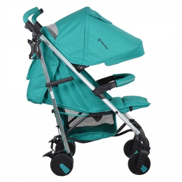 Καρότσι Bebe Stars Mito Aqua με Ποδόσακο 182-181 Καρότσι Bebe Stars Mito Aqua με Ποδόσακο 182-181
