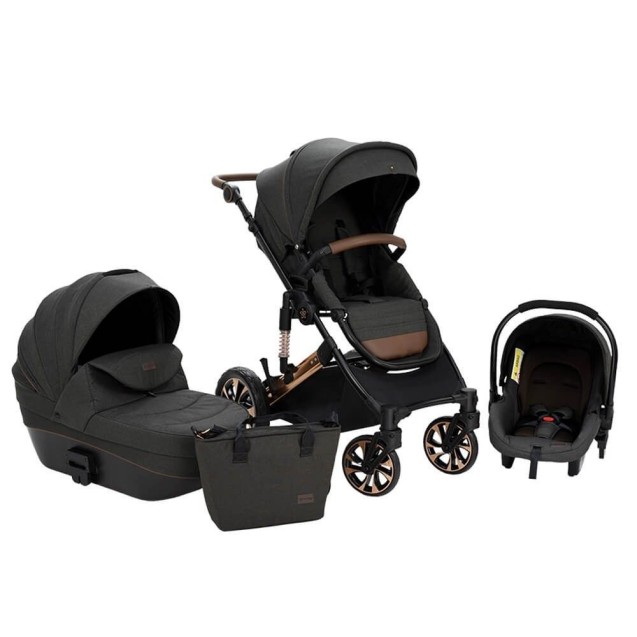 Πολυκαρότσι Bebe Stars Belize 3in1 Graphite 390T-188 Πολυκαρότσι Bebe Stars Belize 3in1 Graphite 390T-188