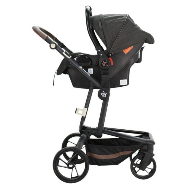 Πολυκαρότσι Bebe Stars Torro 3in1 Graphite 360T-189 Πολυκαρότσι Bebe Stars Torro 3in1 Graphite 360T-189