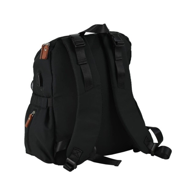 Τσάντα Αλλαξιέρα Πλάτης Bebe Stars με USB Moon Grey 590-189 Τσάντα Αλλαξιέρα Πλάτης Bebe Stars με USB Moon Grey 590-189