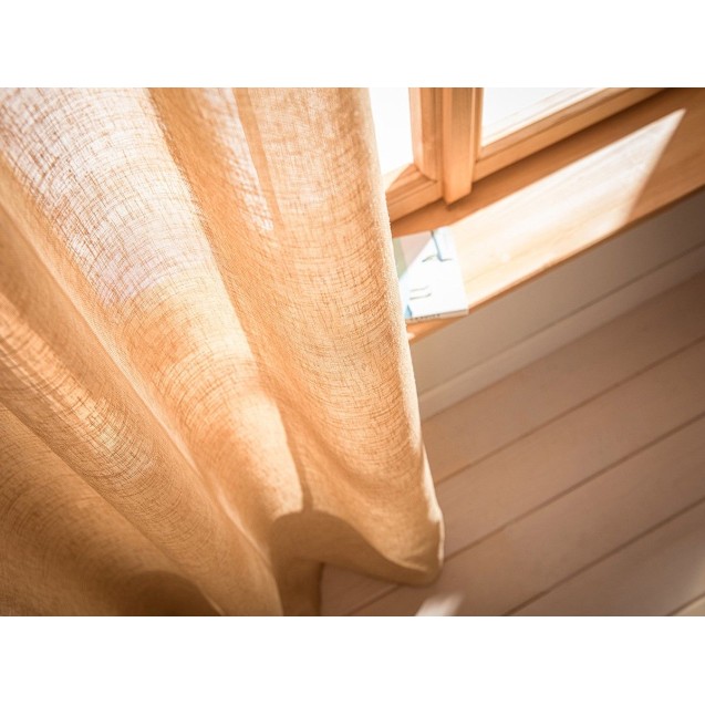 Κουρτίνα με Τρουκς Gofis Home Combe Jute 502/36 140x280 Κουρτίνα με Τρουκς Gofis Home Combe Jute 502/36 140x280