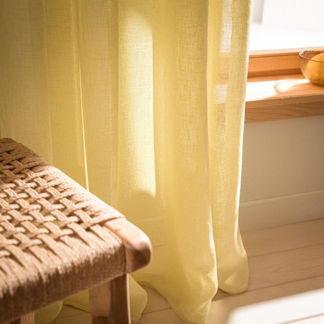Κουρτίνα με Τρουκς Gofis Home Combe Spring Green 502/37 140x280 Κουρτίνα με Τρουκς Gofis Home Combe Spring Green 502/37 140x280