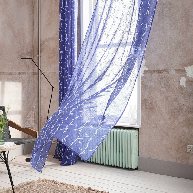Κουρτίνα με Τρουκς Gofis Home Dione Marine Blue 535/09 140x280 Κουρτίνα με Τρουκς Gofis Home Dione Marine Blue 535/09 140x280