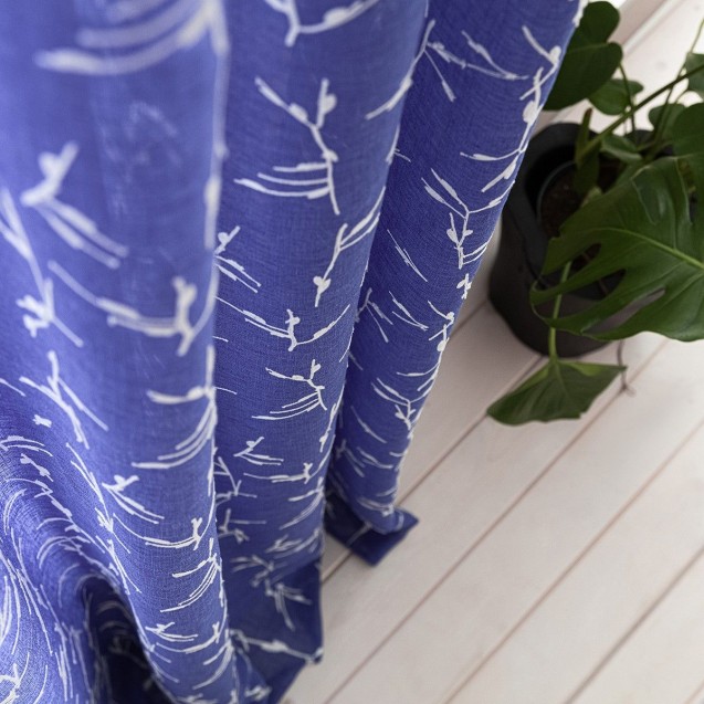 Κουρτίνα με Τρέσα Gofis Home Dione Marine Blue 535/09 140x280 Κουρτίνα με Τρέσα Gofis Home Dione Marine Blue 535/09 140x280
