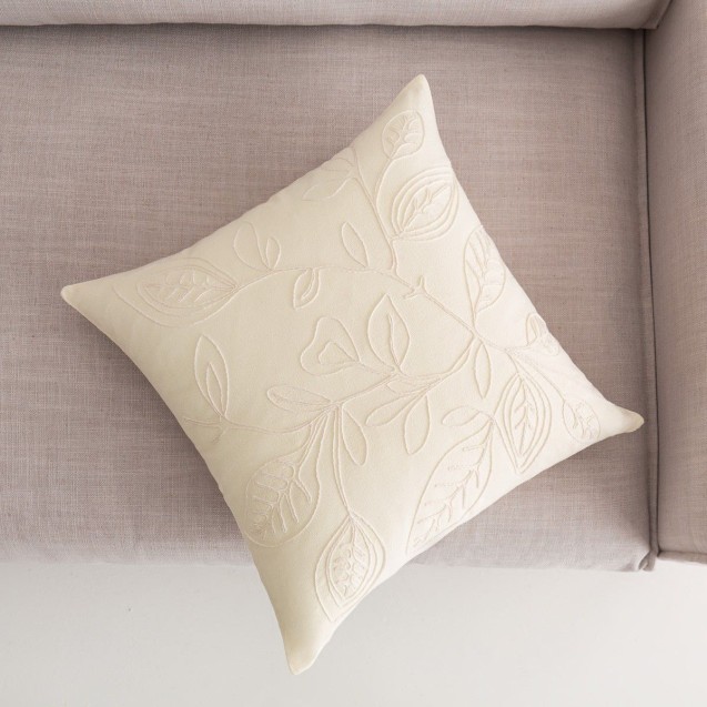 Μαξιλαροθήκη Διακόσμησης Gofis Home Light Veil Vanilla 381/05 43x43 Μαξιλαροθήκη Διακόσμησης Gofis Home Light Veil Vanilla 381/05 43x43