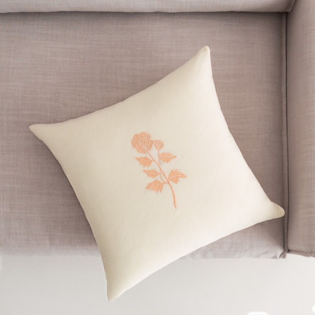 Μαξιλαροθήκη Διακόσμησης Gofis Home Yolanthe Vanilla 484/05 43x43 Μαξιλαροθήκη Διακόσμησης Gofis Home Yolanthe Vanilla 484/05 43x43