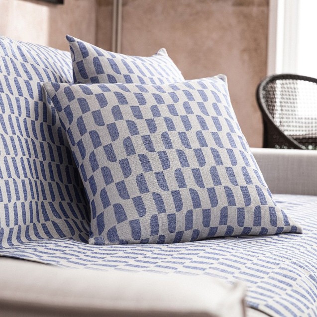 Ριχτάρι Τετραθέσιου Gofis Home Denise Marine Blue 518/09 180x350 Ριχτάρι Τετραθέσιου Gofis Home Denise Marine Blue 518/09 180x350