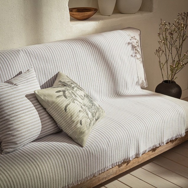 Ριχτάρι Τριθέσιου Gofis Home Lined Sand 390/21 180x310 Ριχτάρι Τριθέσιου Gofis Home Lined Sand 390/21 180x310