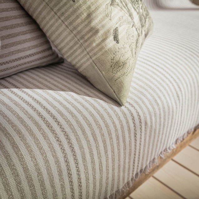 Ριχτάρι Τριθέσιου Gofis Home Lined Sand 390/21 180x310 Ριχτάρι Τριθέσιου Gofis Home Lined Sand 390/21 180x310
