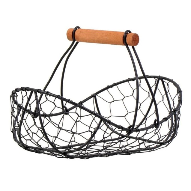 Καλάθι Μεταλλικό Espiel Μαύρο με Λαβή TAK117 23x15x15εκ Καλάθι Μεταλλικό Espiel Μαύρο με Λαβή TAK117 23x15x15εκ