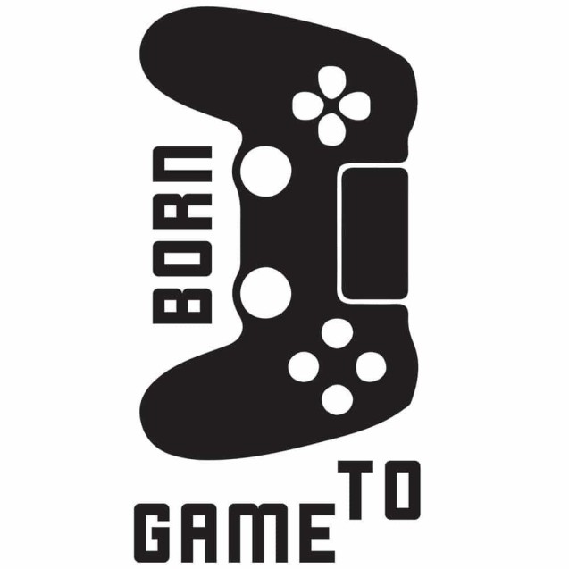 Αυτοκόλλητα Βινυλίου Για Τοίχο Ango Born To Game 59011 Αυτοκόλλητα Βινυλίου Για Τοίχο Ango Born To Game 59011
