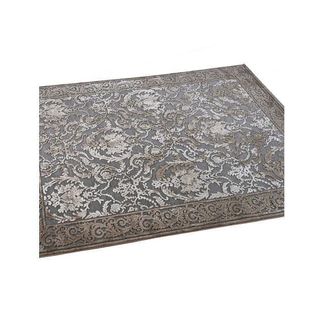 Χαλί Στρόγγυλο MADI Regal Grey Δ155 Χαλί Στρόγγυλο MADI Regal Grey Δ155