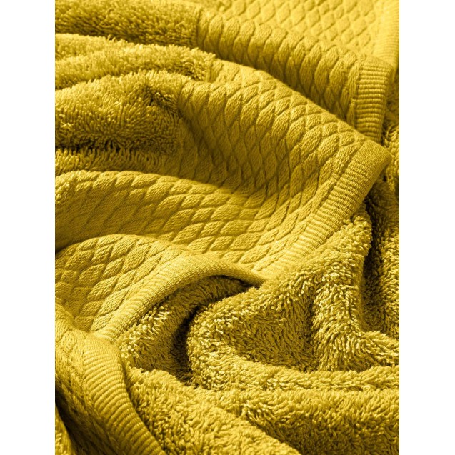 Πετσέτα Προσώπου MADI Loop Yellow 50x90 Πετσέτα Προσώπου MADI Loop Yellow 50x90
