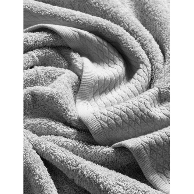 Πετσέτα Χεριών MADI Loop Grey 30x50 Πετσέτα Χεριών MADI Loop Grey 30x50