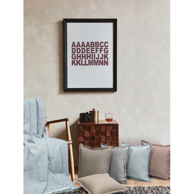 Μαξιλαροθήκη Διακόσμησης MADI Perplex Blue 45x45 Μαξιλαροθήκη Διακόσμησης MADI Perplex Blue 45x45