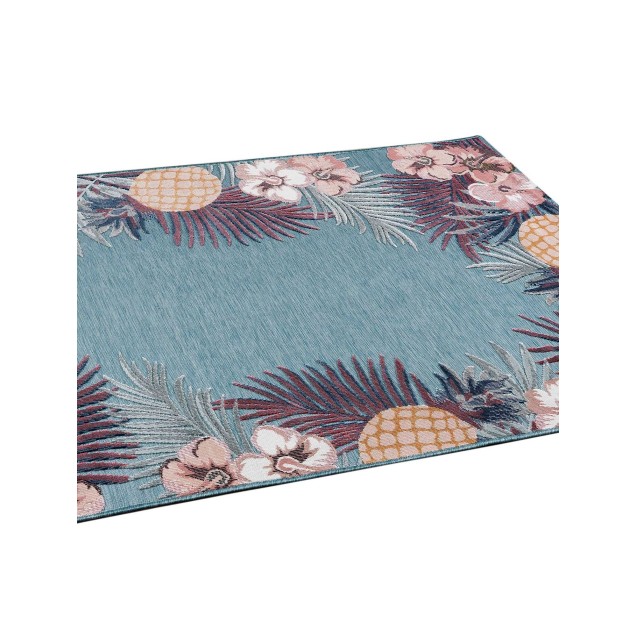Χαλί MADI Pineapple Blue 160x230 Χαλί MADI Pineapple Blue 160x230