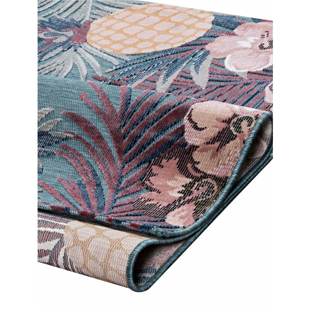 Χαλί MADI Pineapple Blue 160x230 Χαλί MADI Pineapple Blue 160x230