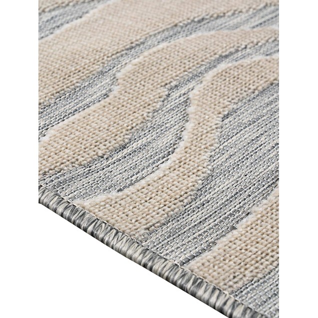 Χαλί Διάδρομος MADI Tisser Grey Beige 67x400 Χαλί Διάδρομος MADI Tisser Grey Beige 67x400