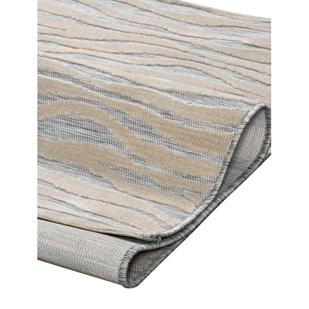 Χαλί Διάδρομος MADI Tisser Grey Beige 67x400 Χαλί Διάδρομος MADI Tisser Grey Beige 67x400