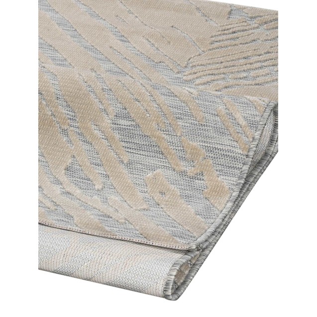 Χαλί Διάδρομος MADI Scratches Grey Beige 67x400 Χαλί Διάδρομος MADI Scratches Grey Beige 67x400