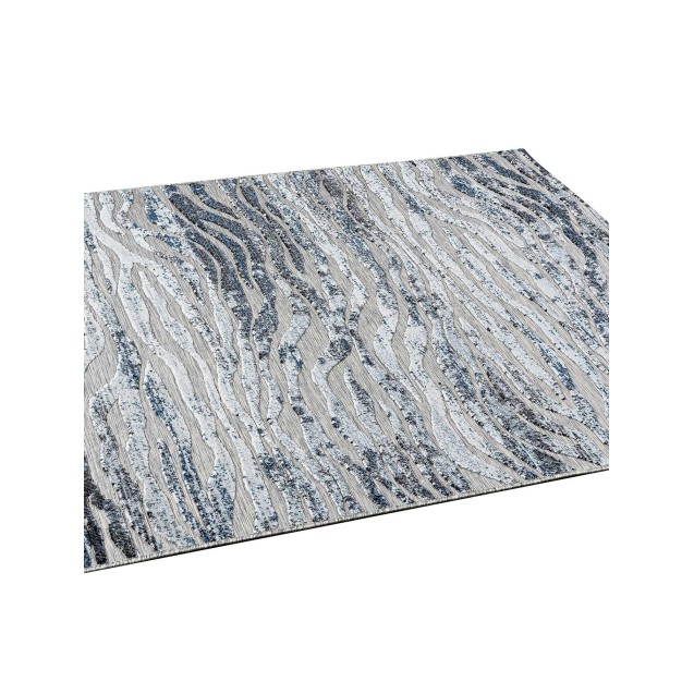 Χαλί MADI Tisser Grey Blue 160x230 Χαλί MADI Tisser Grey Blue 160x230