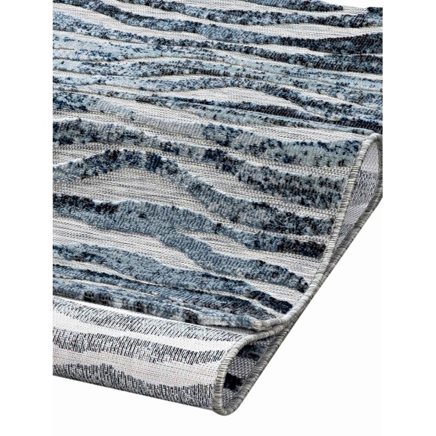 Χαλί MADI Tisser Grey Blue 160x230 Χαλί MADI Tisser Grey Blue 160x230