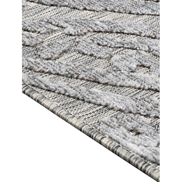 Χαλί Διάδρομος MADI Scratches Grey 67x350 Χαλί Διάδρομος MADI Scratches Grey 67x350