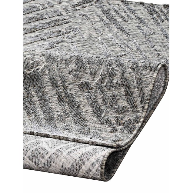 Χαλί Διάδρομος MADI Scratches Grey 67x350 Χαλί Διάδρομος MADI Scratches Grey 67x350