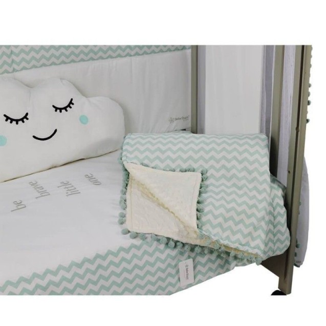 Κουβέρτα Fleece Bebe Stars Elephant 3053 90x110εκ Κουβέρτα Fleece Bebe Stars Elephant 3053 90x110εκ