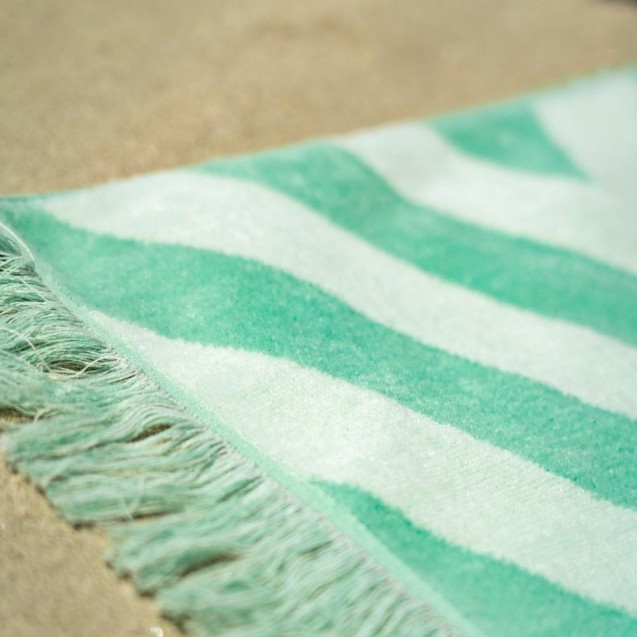 Πετσέτα Θαλάσσης Βελουτέ Gofis Home Summer Breeze Sea Glass 394/38 80x160 Πετσέτα Θαλάσσης Βελουτέ Gofis Home Summer Breeze Sea Glass 394/38 80x160