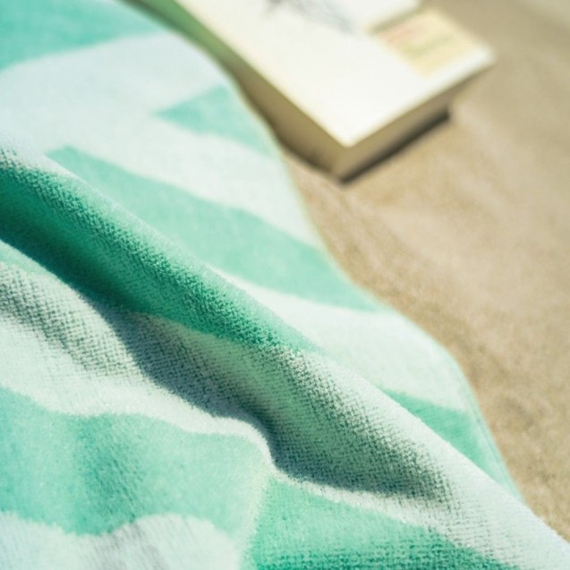 Πετσέτα Θαλάσσης Βελουτέ Gofis Home Summer Breeze Sea Glass 394/38 80x160 Πετσέτα Θαλάσσης Βελουτέ Gofis Home Summer Breeze Sea Glass 394/38 80x160