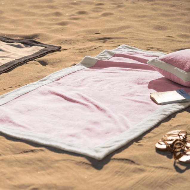 Πετσέτα Θαλάσσης Βελουτέ Gofis Home Coral Sense Gum Pink / Vanilla 519/23 90x170 Πετσέτα Θαλάσσης Βελουτέ Gofis Home Coral Sense Gum Pink / Vanilla 519/23 90x170