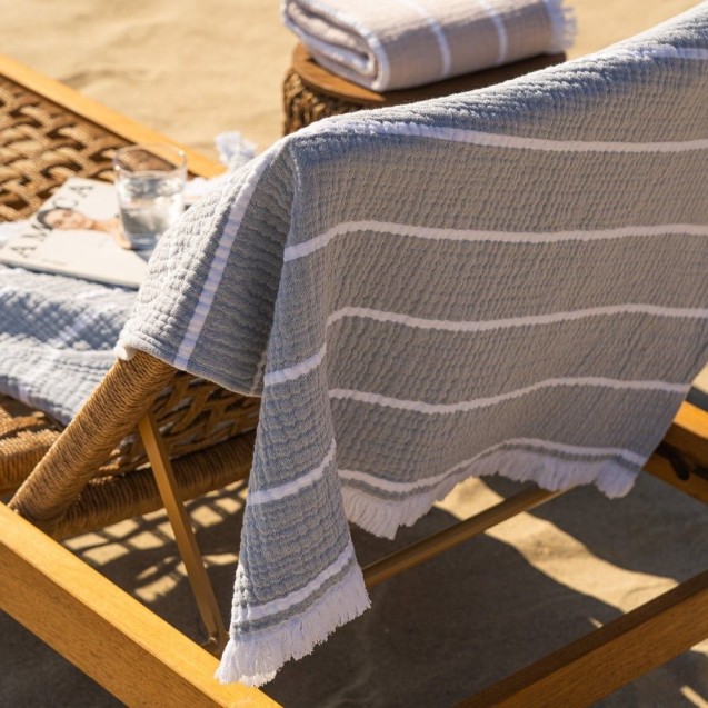 Πετσέτα Θαλάσσης Gofis Home Beach Suit Water Grey 570/34 80x160 Πετσέτα Θαλάσσης Gofis Home Beach Suit Water Grey 570/34 80x160