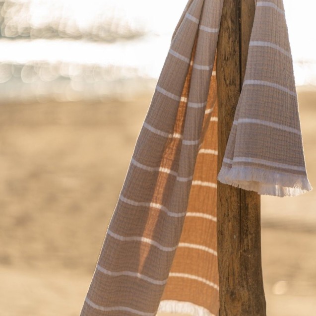 Πετσέτα Θαλάσσης Gofis Home Beach Suit Sand 570/21 80x160 Πετσέτα Θαλάσσης Gofis Home Beach Suit Sand 570/21 80x160