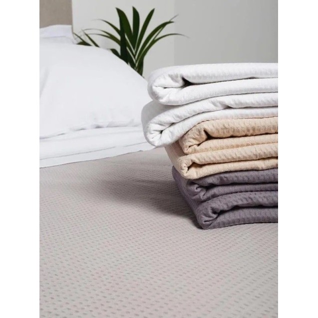 Κουβέρτα Πικέ Υπέρδιπλη Ξενοδοχείου Anesis 230x265 Dark Grey Κουβέρτα Πικέ Υπέρδιπλη Ξενοδοχείου Anesis 230x265 Dark Grey